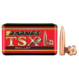 Barnes 30347 TSX 30Cal 150gr Boat Tail 50/Box, Reloating Bullets