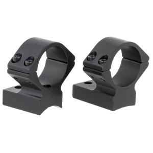 Talley 930706 Weatherby Mark V Scope Mount/Ring Combo Black Anodized 1 in Low 0 MOA