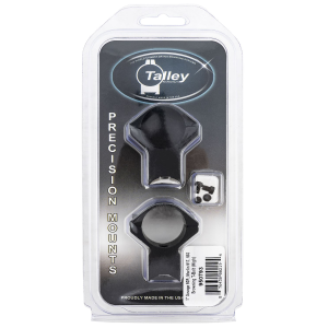 Talley 950793 Savage Scope Mount/Ring Combo Black Anodized 1 in High 0 MOA