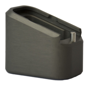 Taran Tactical Innovation Firepower, Base Pad, Gray Finish, Fits 9MM & 40SW Full Size Magazines, +5/6, Includes Extended Magazine Spring GBP940-05