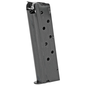 Mec-Gar MGCGOV40B Standard 8rd 40 S&W Fits 1911 Government Blued Carbon Steel, Magazine