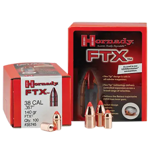 Hornady 30396 FTX 30 Cal .308 160 gr Flex Tip eXpanding 100 Per Box/ 15 Case, Reloating Bullets