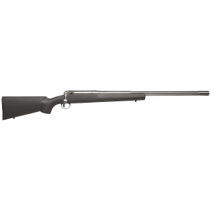 Savage Arms 18671 12 LRPV 6mm Norma Bench Rest Caliber with 1rd Capacity, 26 in 1:8 in Twist Barrel, Matte Stainless Metal Finish & Matte Black Fixed HS Precision with V-Block Stock Right Hand (Full Size), Rifle