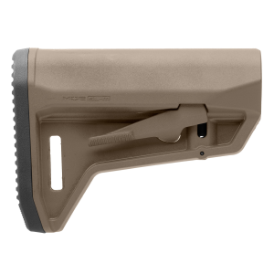 Magpul MAG1242FDE MOE SL-M Carbine Stock FDE Synthetic for Mil-Spec AR-Platform