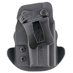 Comp-Tac C669GL069RBKN Dual Concealment IWB/OWB Black Kydex Belt Clip Compatible w/Glock 43/43X Right Hand