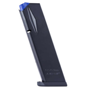 CZ-USA 11132 CZ 75 10rd 9mmLuger Blued Steel, Magazine