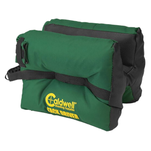 Caldwell 569230 Tack Driver Prefilled Green Nylon Front and Rear Bag