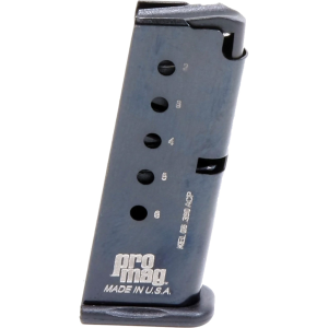 ProMag Steel Magazine Kel-Tec P-3AT 380 ACP Blued 6 rd KEL 06