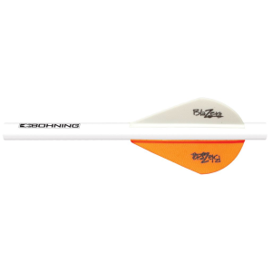Bohning Blazer QuikFletch Neon Orange/White 6 pk 101001NO