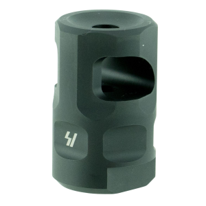 Strike Industries SAILCOMP Sail Comp Black Steel with 1/2 in-28 tpi Threads, 1.57 in OAL & 0.26 in Diameter for 223 Rem, 5.56x45mm NATO AR-Platform