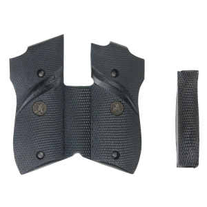 Pachmayr 03306 Signature Grip Wraparound Checkered Black Rubber with Backstrap & Finger Grooves for S&W 39, 439, 639