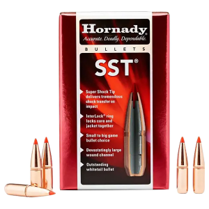 Hornady 30303 SST 30 Cal 300 Savage .308 150 gr Super Shock Tip 100 Per Box/ 15 Case, Reloating Bullets