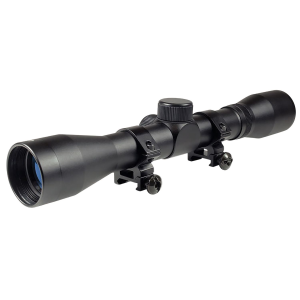 TruGlo TG85043XB Buckline Black Anodized 4x32mm 1 in Tube Duplex Reticle, Rifle Scope