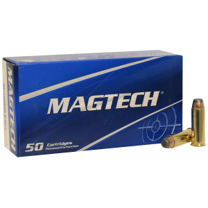 Magtech 44A Range/Training 44RemMag 240gr Semi Jacketed Soft Point Flat 50 Per Box/20 Case Centerfire, Handgun Ammunition