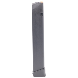 Glock 65971 G17/34 33rd Extended 9mm Luger Black Polymer, Magazine