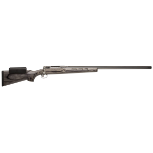 Savage Arms 18890 12 F/TR 223 Rem Caliber with 1rd Capacity, 30 in 1:7 in Twist Barrel, Matte Stainless Metal Finish & Gray Laminate Stock Right Hand (Full Size), Rifle