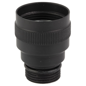 Arisaka Defense Tailcap Adapter, Fits Rail Mounted Streamlight ProTac HL-X, Anodized Finish, Black, Allows Use of SureFire Tailcaps on Rail Mounted Streamlight ProTac HL-X TA-RMHLX