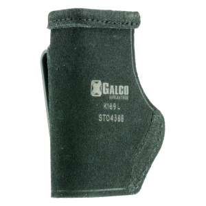 Galco STO436B Stow-N-Go IWB Black Leather Belt Clip Fits Ruger LCP/Diamondback DB Right Hand, Holster