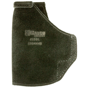 Galco STO444B Stow-N-Go IWB Black Leather Belt Clip Fits Springfield XD/Springfield XD Mod. 2/HK VP9SK Right Hand, Holster