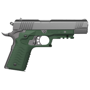 Recover Tactical CC3H03 Grip & Rail System OD Green Polymer Picatinny for Standard Frame 1911