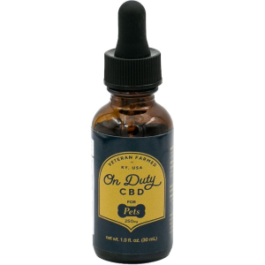 On Duty CBD Pet Oil Drops 250 mg 30 mL OD0250F
