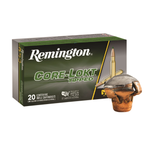 Remington 29017 Core-Lokt Tipped 6.5Creedmoor 129gr Core-Lokt Tipped 20 Per Box/10 Case Centerfire, Rifle Ammunition