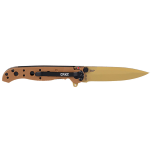 CRKT M16-01DZ M16-10DZ EDC 3.03 Fold Plain Desert Tan D2 Steel Blade, Desert Tan GRN Handle, Knife