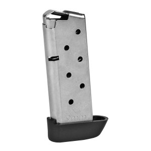 Kimber Kimber 1200845A, Extended Mag, 9MM, 7 Rounds, Fits Kimber Micro 9, Stainless 1200845A