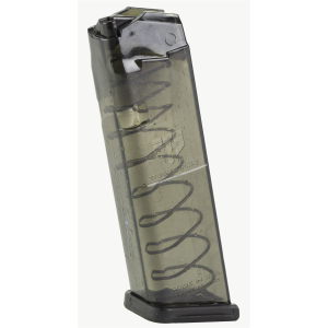 Elite Tactical Systems Group Magazine, 40 S&W, 16 Rounds, For Glock 22/23/27, Carbon Smoke SMK-GLK-22