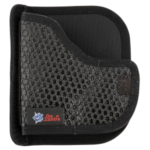 DeSantis Gunhide M44BJ8JZ0 Super Fly Black Rubberized Fabric Pocket Fits Sig P365 Ambi, Holster