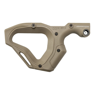 Hera USA CQR Front Grip Gen 2 11.09.18, Grip, Tan, Fits Picatinny 11.09.18