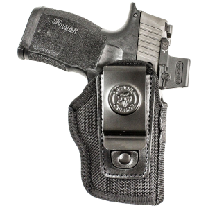 DeSantis Gunhide N87BJ9YZ0 Pro Stealth IWB Black Nylon Sig Sauer P365 w/Red Dot Ambi, Holster