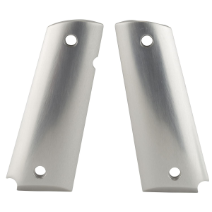 Hogue Extreme Aluminum Grip 45165, Fits 1911 Govt, Aluminum, Clear Gloss Anodized Finish 45165