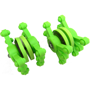 BowJax Magnum RizrJax Dampeners Flo Green 2 pk 1027green