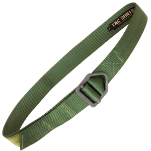 Tacshield T32LGOD Tactical Riggers Belt 38 in-42 in Webbing 1.75 in Wide OD Green