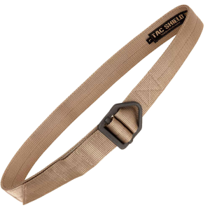 Tacshield T32XLTN Tactical Riggers Belt 42 in-46 in Webbing 1.75 in Wide Coyote