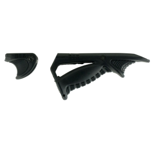 FAB Defense FXPTKCB PTK & VTS Combo Ergonomic Pointing Grip Angled w/Additional Storage Compartment Black Polymer