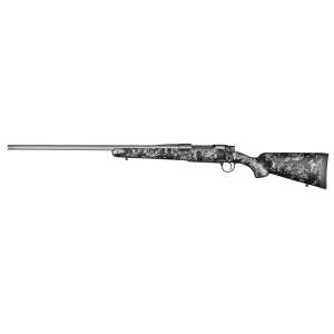 Christensen Arms 8010111700 Mesa FFT 308 Win 4+1 20 in Threaded Barrel, Tungsten Gray Cerakote, Black with Gray Webbing Stock, Left Hand, Rifle