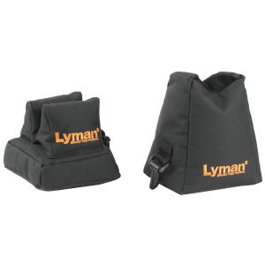 Lyman Universal Bag Rest 7837805, Filled, Black, Standard Size, Includes Both Front and Rear Bags 7837805