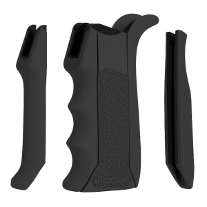 Hogue 13040 Modular Overmolded Black Rubber Pistol Grip with Finger Grooves Fits AR-15/M16, Grips