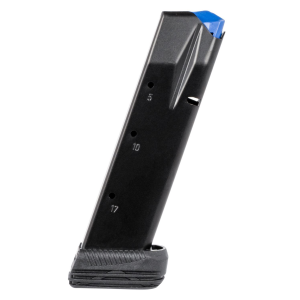 Mec-Gar CZ7519DPS Standard 19rd Detachable w/Drop Protection System 9mm Luger Fits CZ75B/CZ Shadow 2/CZ 75 SP-01/CZ Shadow/CZ 85B Blued w/Anti-Friction Coating Carbon Steel, Magazine