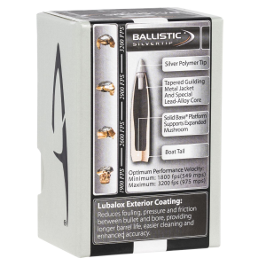 Nosler 51040 Ballistic Silvertip 6mm 95gr Spitzer Point 50/Box, Reloating Bullets