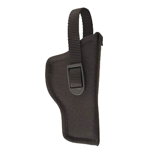 Uncle Mikes 81011 Sidekick Hip OWB Size 01 Black Cordura Belt Loop Fits Medium Autos Fits 3-4 in Barrel Right Hand, Holster