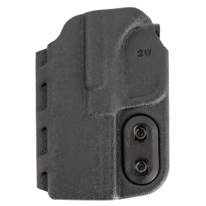 DeSantis Gunhide 137KJ2WZ0 Slim-Tuk IWB Black Kydex Belt Clip Fits Springfield Hellcat Pro Belt 1.75 Wide Ambi, Holster