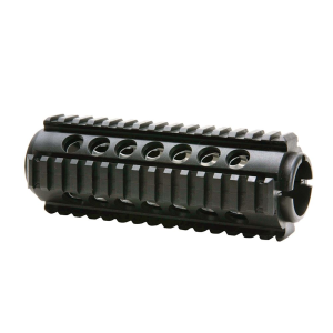 ProMag PM242 Quad Rail Handguard 2-Piece Polymer w/Aluminum Heat Shield Insert Black AR-15 Carbine