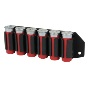 TacStar 1081161 SideSaddle Winchester 1200/1300 Defender & Blackshadow 12 Gauge 6 Black Polymer w/Aluminum Mounting Plate