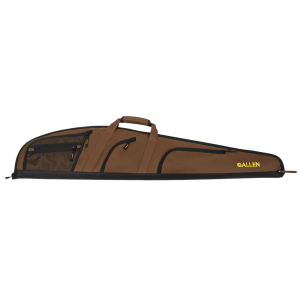 Allen 99452 Daytona, Shotgun Case 52 in Mocha Brown Endura w/ Black Trim Adjustable Sling, 4 Pockets & Easy Clean Lining