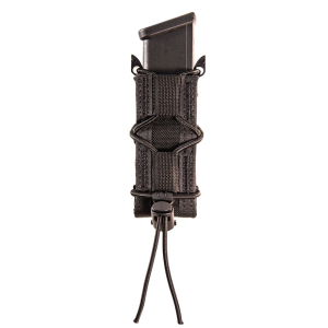 High Speed Gear 11PT00BK TACO Mag Pouch Single Black Nylon MOLLE Belts 2 in Wide Compatible w/, Pistol