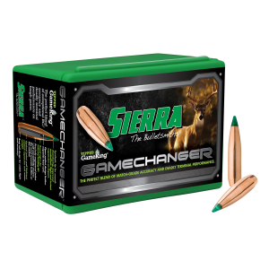 Sierra 4110 Tipped GameKing 6mm 100gr Tipped GameKing 100/Box, Reloading Bullets
