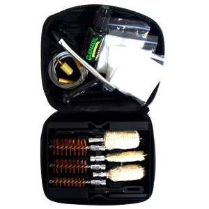 Clenzoil 2465 Field & Range Cleaning Kit Multi-Gauge, Shotgun/12 Pieces Black